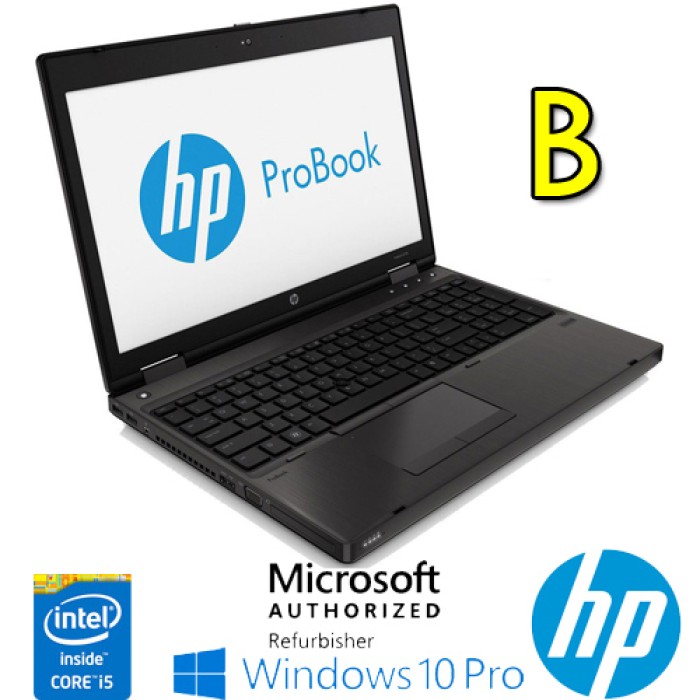 Notebook HP ProBook 6570b Core i5-3320M 2.6GHz 4Gb 500Gb 15.6' LED DVD Windows 10 Professional [Grade B]