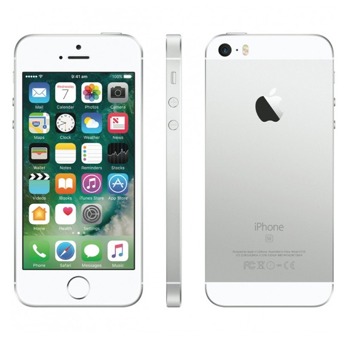iPhone SE 16Gb Silver A8 WiFi Bluetooth 4G 4' MLLP2J/A Argento [Grade B]