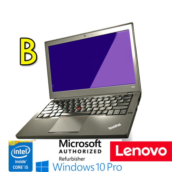 Notebook Lenovo Thinkpad X240 Core i5-4300U 8Gb 512Gb SSD 12.5' Windows 10 Professional [GRADE B]