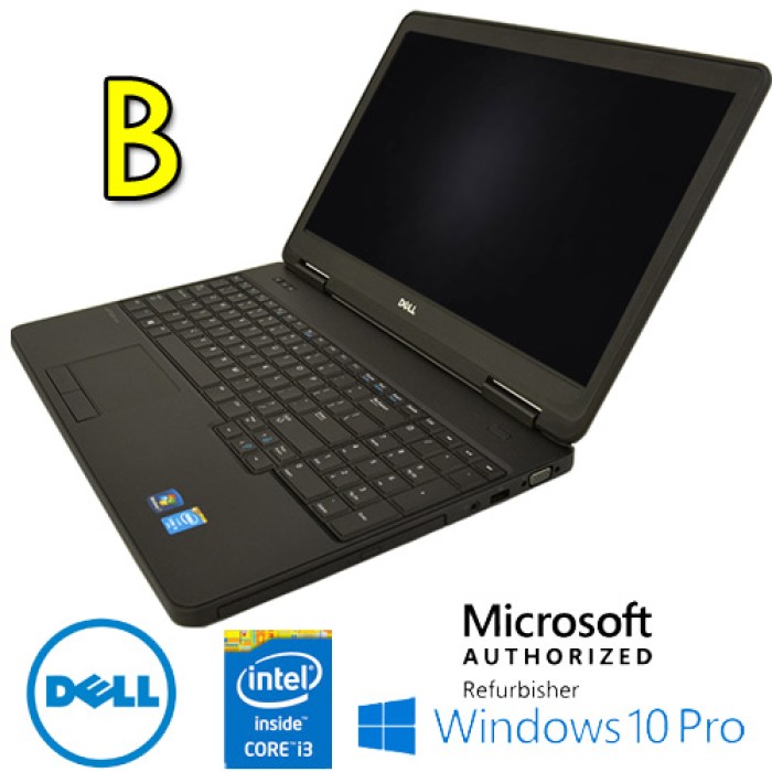 Notebook Dell Latitude E5550 Core i3-5010U 1.9GHz 4Gb Ram 500Gb 15.6' TAST NUM Windows 10 Pro. [Grade B]