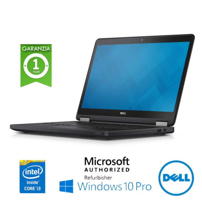 Notebook Dell Latitude E5250 Core i3-5010U 2.1GHz 8Gb 500Gb 12.5' LED WEBCAM Windows 10 Professional