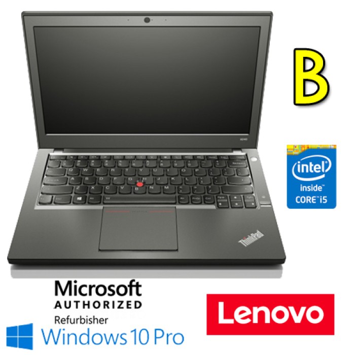 Notebook Lenovo Thinkpad T450S Slim Core i5-5300U Quinta Gen.8Gb 500Gb 14.1' Windows 10 Professional [Grade B]