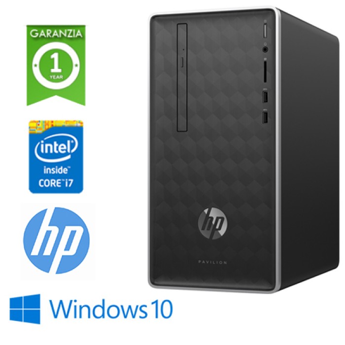 PC HP Pavilion 590-P0005NL intel Core i7-8700 3.2GHz 8Gb 1Tb DVD-RW GEFORCE GT 1030 2GB Windows 10 HOME