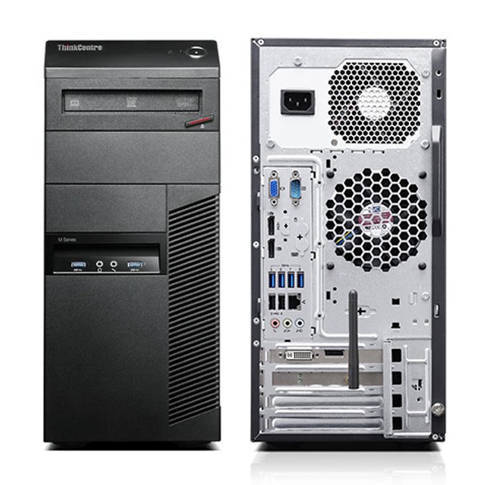 PC Lenovo Thinkcentre M93P CMT Intel i5-4590 3.3GHz 8Gb Ram 500Gb DVD-RW Windows 10 Professional Tower