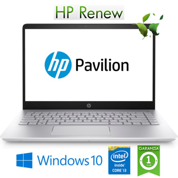 Notebook HP Pavilion 14-bf006nl i3-7100U 8Gb 128Gb 14' Windows 10 HOME