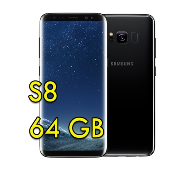 Smartphone Samsung Galaxy S8 SM-G950J SCV36 5.8' FHD 4G 64Gb 12MP Black LINGUA ITALIANA [Versione Giapponese]