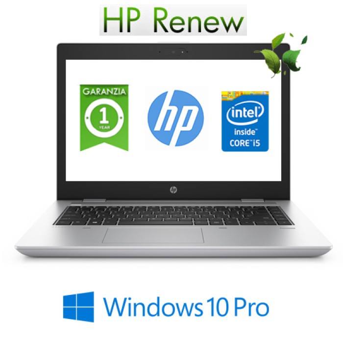 Notebook HP 640 G4 Core i5-7300U 2.6GHz 8Gb 500Gb 14' LED Windows 10 Professional
