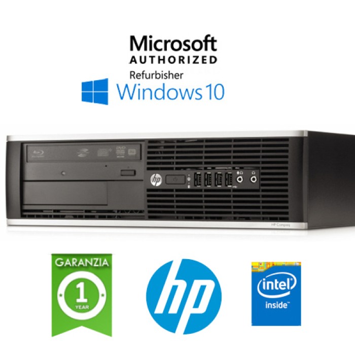 PC HP Compaq 6300 Pro Core i3-3220 3.3GHz 4Gb Ram 250Gb DVD Windows 10 HOME