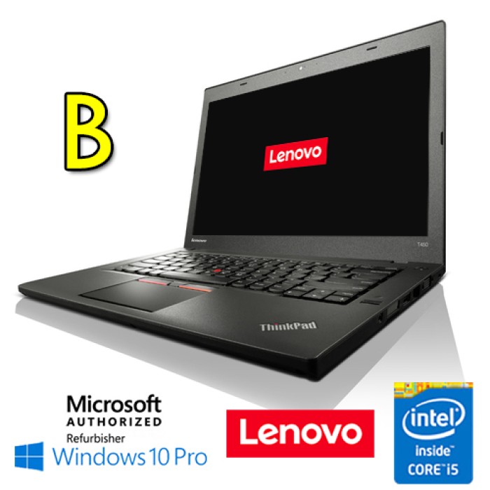 Notebook Lenovo Thinkpad T450 Core i5-5300U Quinta Gen. 8Gb 500Gb 14' Windows 10 Professional [GRADE B]