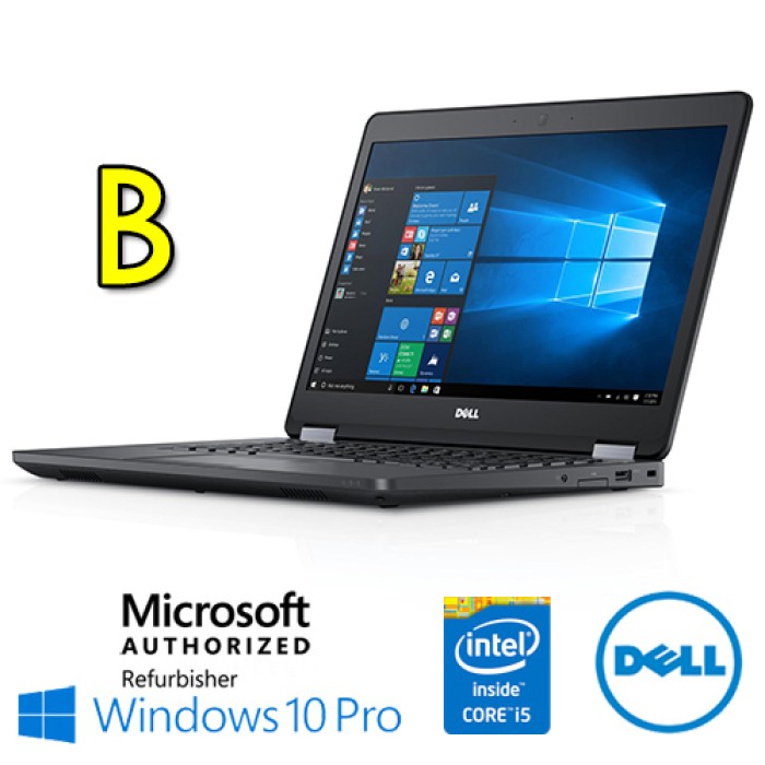  Notebook Dell Latitude E5470 Core i5-6200U 4Gb 500Gb 14.1' WEBCAM Windows 10 Professional [Grade B]