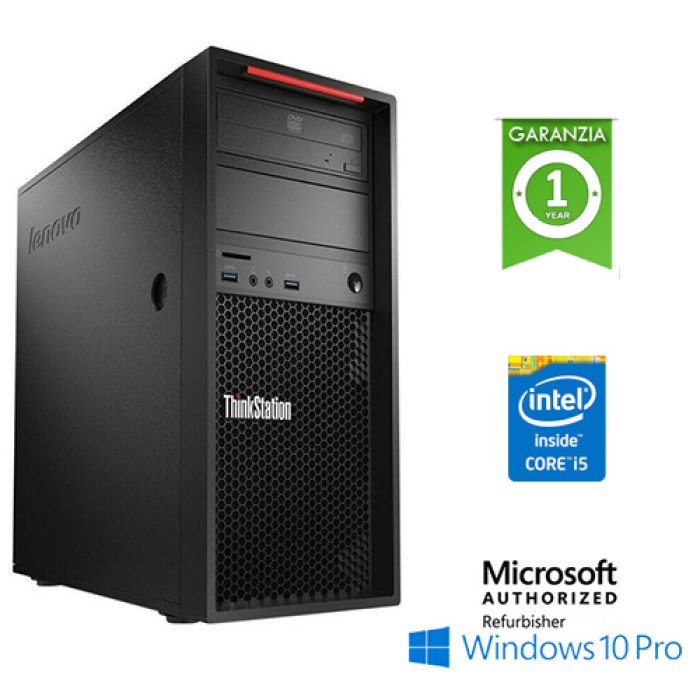 Workstation Lenovo ThinkStation P300 Core i5-4590 3.3GHz 8Gb 1Tb DVD-RW Windows 10 Pro