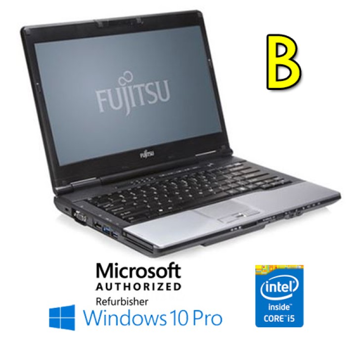 Notebook Fujitsu Lifebook E752 Core i5-3210M 4Gb Ram 500Gb DVD-RW 15.6' Windows 10 Professional [Grade B]
