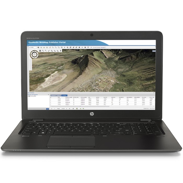 Mobile Workstation HP ZBOOK 15U G3 Core i7-6500U 16GB 256GB SSD 15.6' Windows 10 Professional [Grade B]