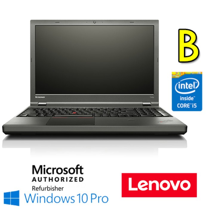 Notebook Lenovo Thinkpad T540p UltraNav Core i5-4300M 8GB 500Gb 15.6' LED Windows 10 Professional [Grade B]