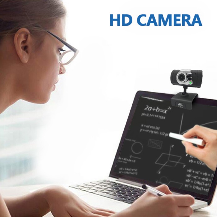 Webcam PCP-WCM-Q10-1920x1080 USB con Microfono 