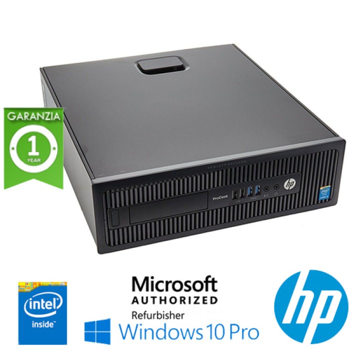 PC HP ProDesk 600 G1 SFF Intel Pentium G3440 3.3GHz 4Gb 500Gb No-ODD Windows 10 Professional 