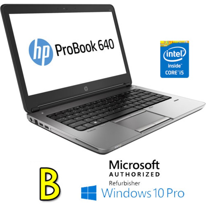 Notebook HP ProBook 640 G1 Core i5-4210M 8Gb 320Gb 14' AG LED Windows 10 Professional [Grade B]