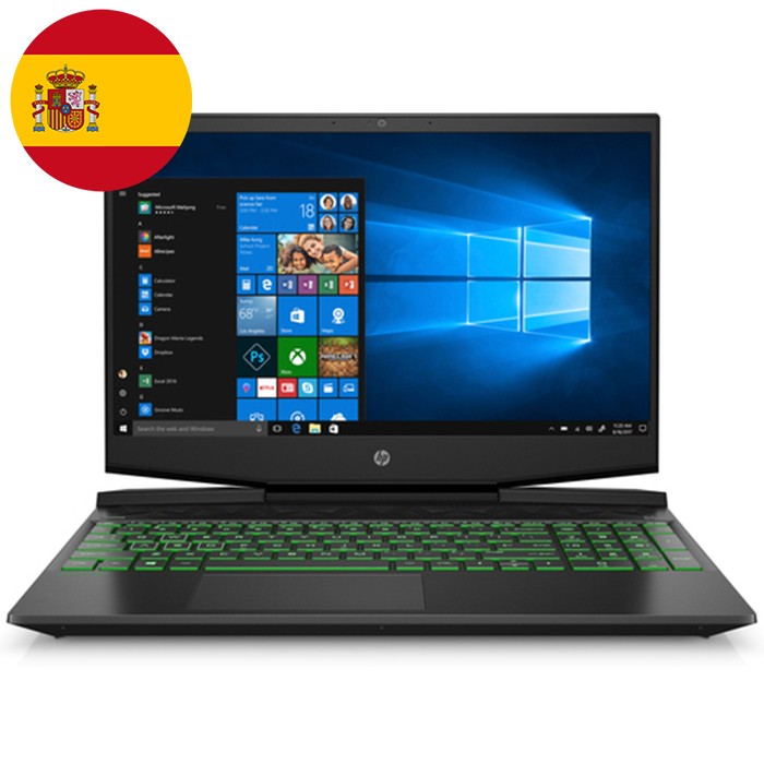 Notebook HP Pavilion 15-dk0000ns i5-9300H 8GB 256GB 15.6' GeForce GTX1050 3GB Win 10 Home [LINGUA SPAGNOLA]