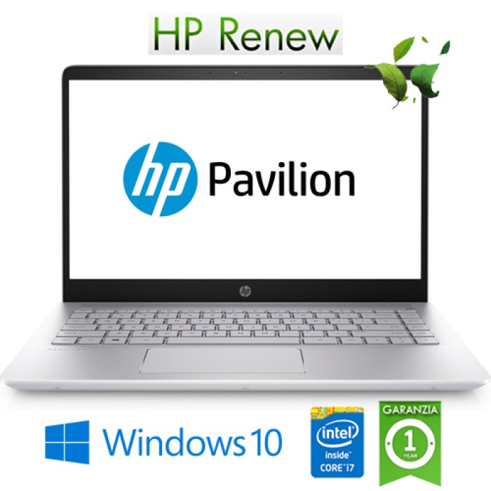 Notebook HP Pavilion 14-ce3031nl i7-1065G7 1.3 GHz 8Gb 256Gb SSD 14' FHD GeForce MX250 Windows 10 HOME