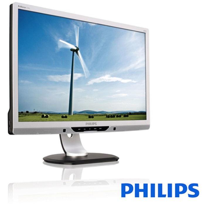 Monitor PC LED Philips Brilliance 221P3LPYES-00 22 Pollici Wide VGA DVI Black-Silver