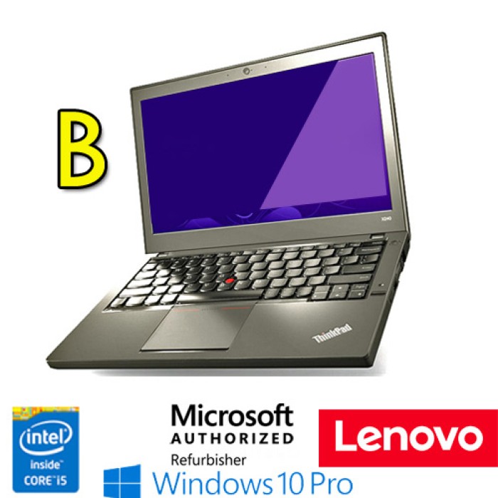 Notebook Lenovo Thinkpad X240 Core i5-4300U 8Gb 256Gb 12.5' Windows 10 Professional LEGGERO [GRADE B]