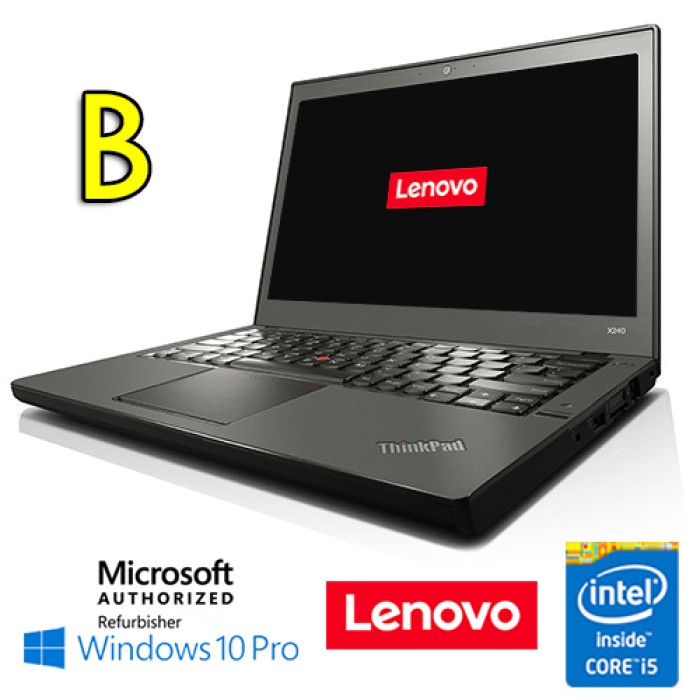 Notebook Lenovo Thinkpad X240 Core i5-4300U 8Gb 500Gb 12.5' Windows 10 Professional [Grade B]
