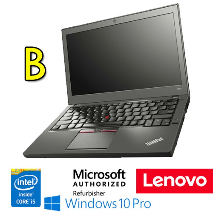 Notebook Lenovo Thinkpad X250 Core  i5-5300U 8Gb 500Gb 12.5' Windows 10 Professional [Grade B]