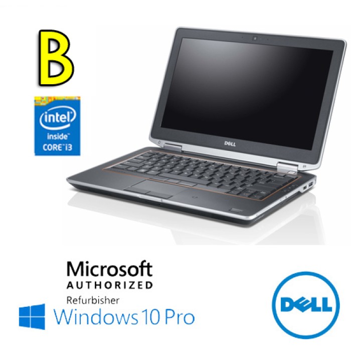 Notebook Dell Latitude E6320 Core i3-2310M 2.2GHz 8Gb Ram 320Gb 13.3' DVD-RW Windows 10 Professional [Grade B]