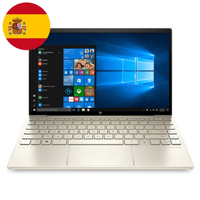 Notebook HP ENVY 13-ba0005ns i7-10510U 16GB 512GB SSD 13.3' GeForce MX350 2GB Win 10 Home [LINGUA SPAGNOLA]
