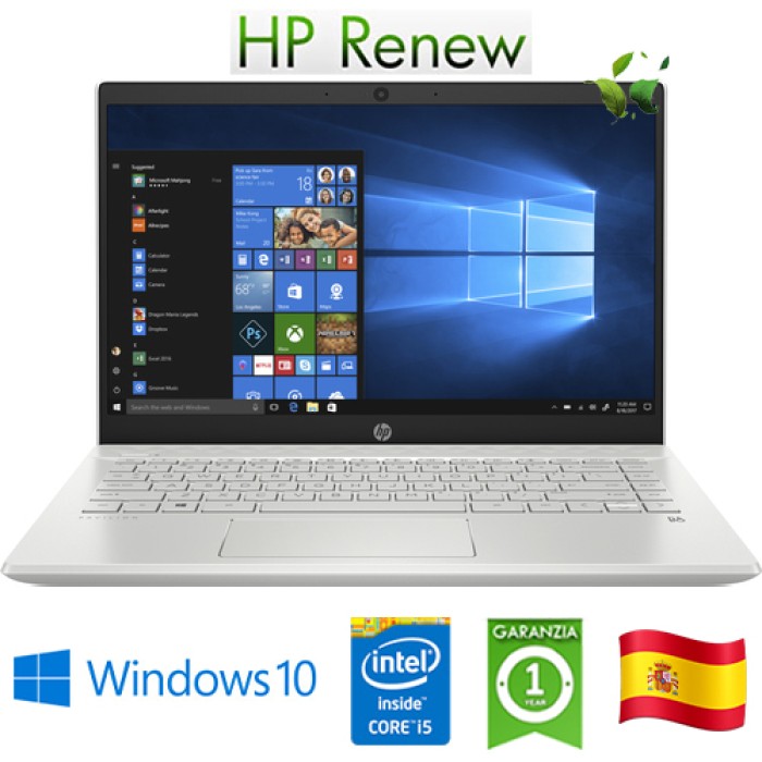 Notebook HP Pav 14-ce3003ns i5-1035G1 8Gb 512Gb SSD 14' Nvidia GeForce MX130 2GB Win 10 HOME [LINGUA SPAGNOLA]