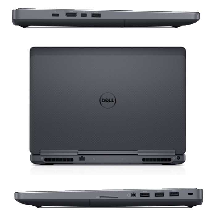 Mobile Workstation Dell Precision 7720 Core i7-7820HQ 2.9GHz 16Gb 512Gb 17.3' NVIDIA Quadro P3000 Win 10 Pro