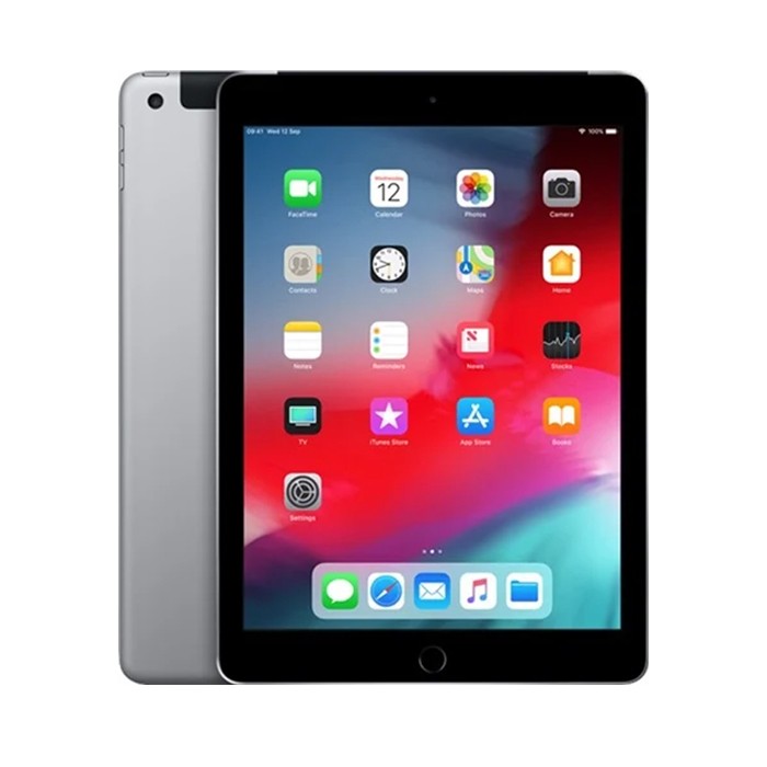 Apple iPad 6 (A1954) 32GB SpaceGray 9.7' MR6N2TY/A WiFi 4G Cellular Grigio Siderale [Grade A]