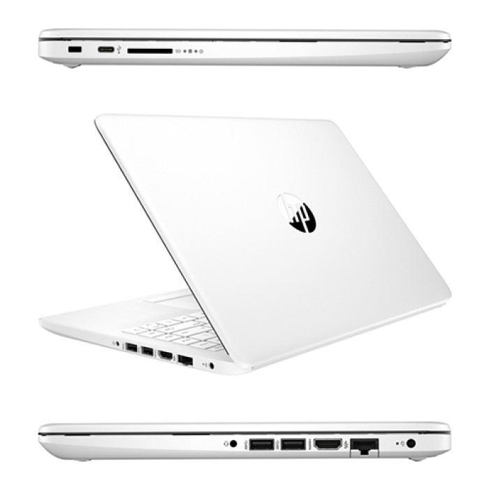 Notebook HP 14-dk0009ns RYZEN5-3500U 2.1GHz 8Gb 512Gb SSD 14' HD LED Windows 10 HOME [LINGUA SPAGNOLA]