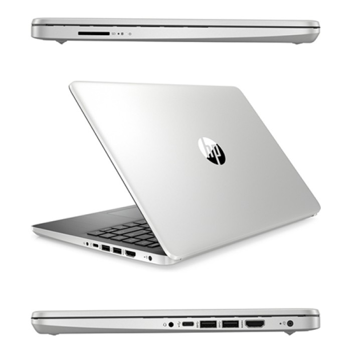 Notebook HP 14s-dq1004ns i5-1035G1 1.0GHz 8GB 256GB SSD 14' Full-HD LED Windows 10 Home [LINGUA SPAGNOLA]