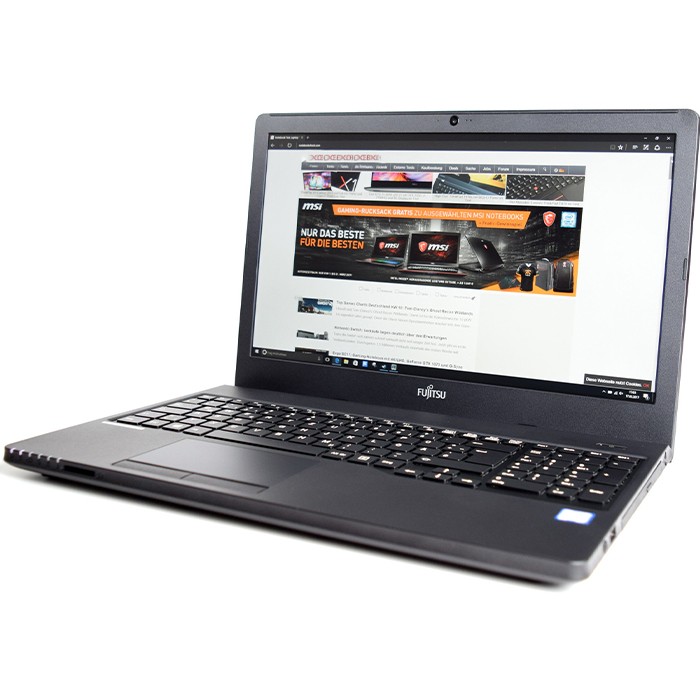 Notebook Fujitsu Lifebook A557 Core i5-7200U 8Gb Ram 256Gb SSD 15.6' DVD-RW Windows 10 Professional