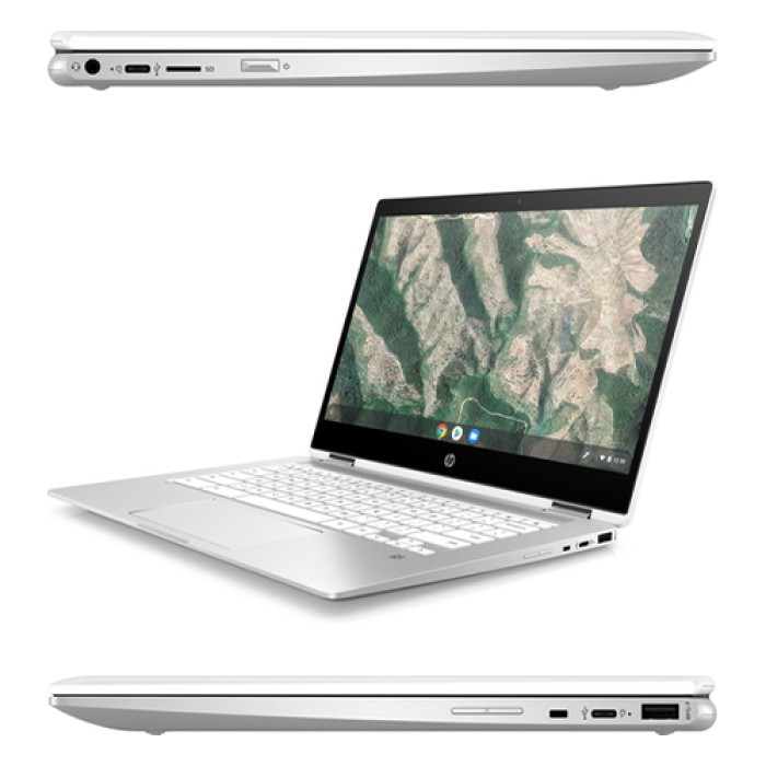 Notebook HP Chromebook X360 14b-ca0007nl Intel Celeron N4000 1.1GHz 4Gb 64Gb SSD 14' FHD LED TS Chrome OS