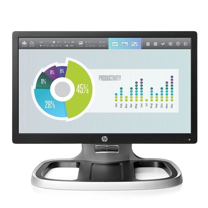 Monitor HP EliteDisplay E202 20 Pollici LED 1600 x 900 Black