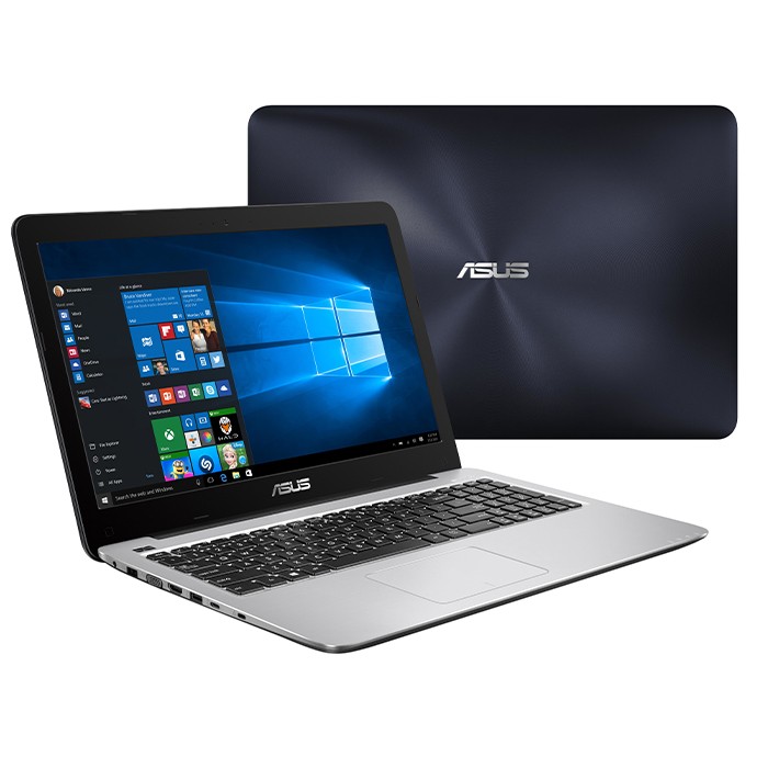 Notebook Asus VivoBook X556U Core i7-6500U 2.5GHz 8Gb 250Gb SSD DVD-RW 15.6' GeForce 920M 2GB Windows 10 Home