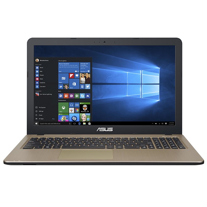 Notebook Asus VivoBook F540L Core i3-4005U 1.7GHz 4Gb 500Gb DVD-RW 15.6' Windows 10 Home