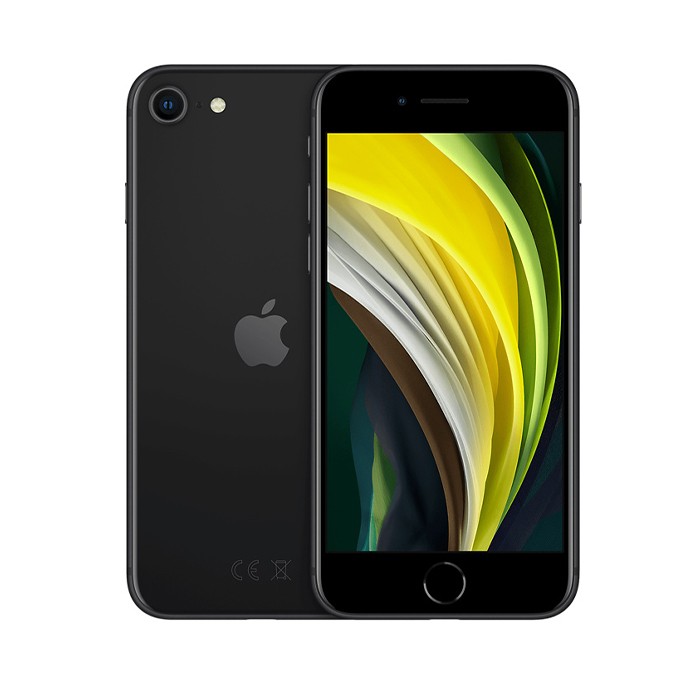 Apple iPhone SE 2020 64GB Black (Seconda gen.) MXD12QL/A 4.7' Nero [Grade B]