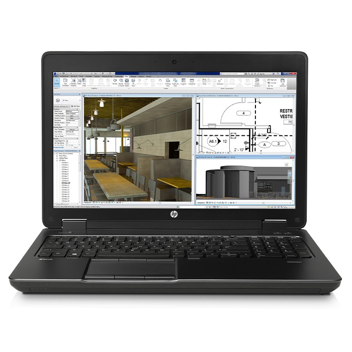 Mobile Workstation HP ZBook 15 G2 Core i7-4810MQ 16GB 256GB SSD 15.6' Quadro K1100M 2GB Win 10 Pro [Grade B]