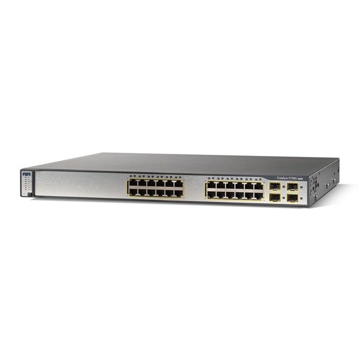 Cisco Catalyst 3750G 24 Port Gigabit Switch - WS-C3750G-24TS-S