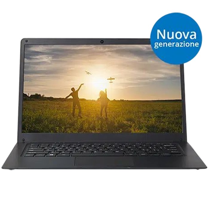 Notebook SiComputer Nauta E1402 Celeron N4020 1.1GHz 4GB 128GB SSD 14.1' Full-HD Windows 10 Pro [Nuovo]
