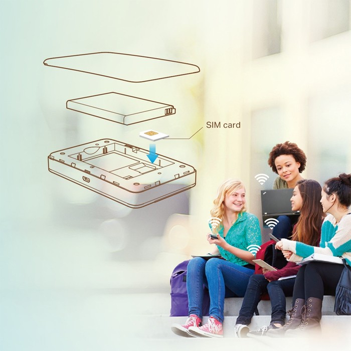 TP-Link M7350 Mobile Wi-Fi 4G fino a 150Mbps con display a colori