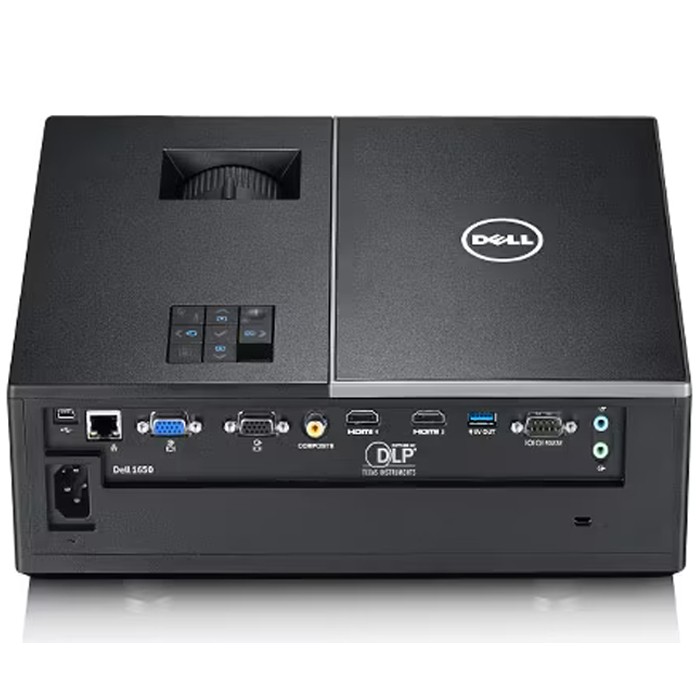 Videoproiettore Dell 1650 3800 ANSI Lumen DLP WXGA 1280x800 Black