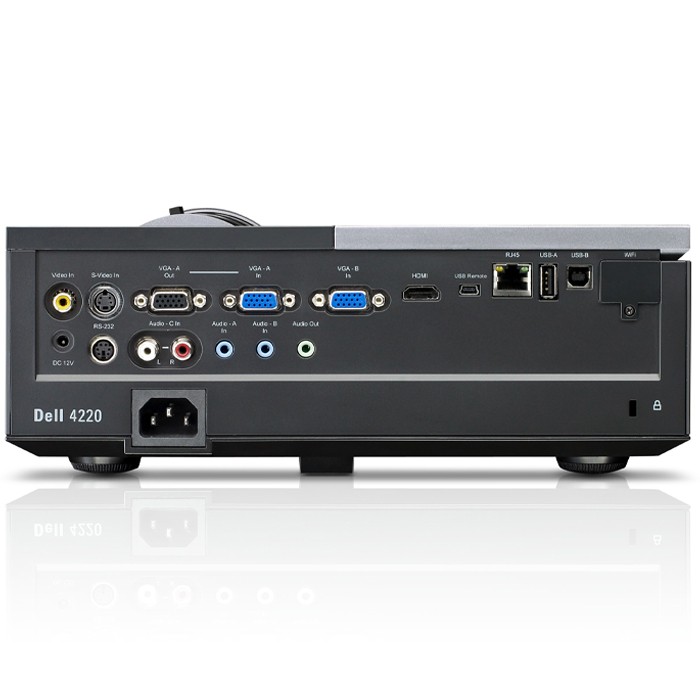 Videoproiettore Dell 4220 4100 ANSI Lumen DLP WXGA 1024x768 Black