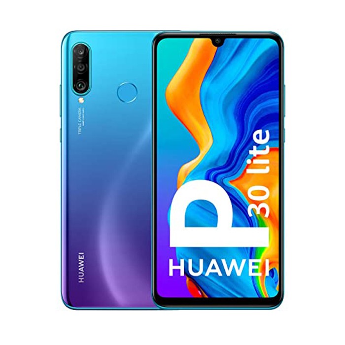 Smartphone Huawei P30 Lite 256GB 6.1' LTPS IPS LCD 48MP Blue [Grade B]