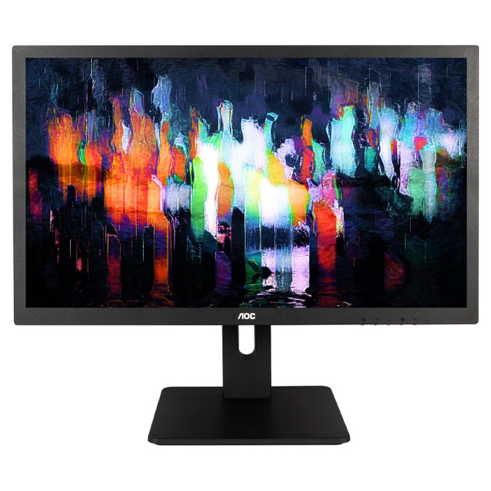 MONITOR AOC I2475PXQU 24 Pollici 1920x1080 Full-HD USB VGA DVI HDMI DP Black