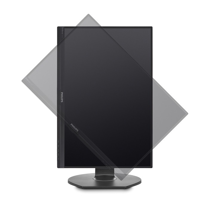 Monitor Philips Brilliance 241B7QU 24 Pollici 1920x1080 Full-HD USB VGA DP HDMI Black Silver