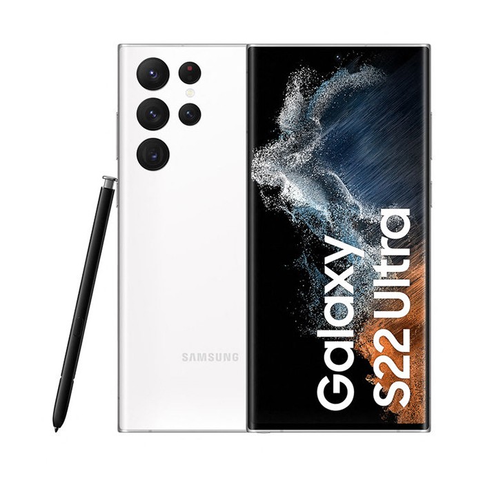 Smartphone Samsung Galaxy S22 Ultra 5G SM-S908B 512GB 6.8' Dynamic AMOLED 2X 108MP White [Grade A]